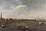 Canaletto Canvas Paintings - Bacino di San Marco